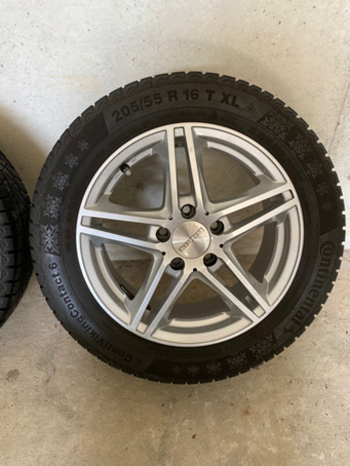 ベンツB180 スタッドレスタイヤ　continental 205/55 R16