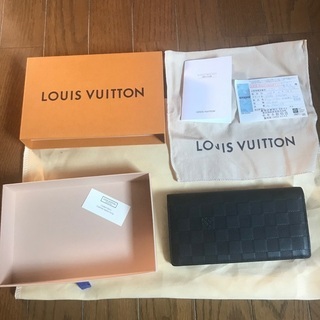 新年セール！ルイヴィトンポルトフォイユ 長財布 ダミエアンフィニ...