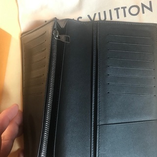 新年セール！ルイヴィトンポルトフォイユ 長財布 ダミエアンフィニ オニキスN63010の画像