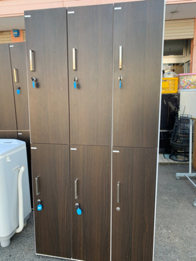 ロッカー 6扉3台、3扉2台 状態◎  しげん屋