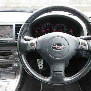 【車検2年満タン渡し】レガシィツーリングワゴン（総額：33万円）【人気色：ホワイトパール】特別仕様車：2.0i Bスポーツ・1オーナーの禁煙車・ナビ・パドルシフト・DVD視聴！！※数台出品中！の画像