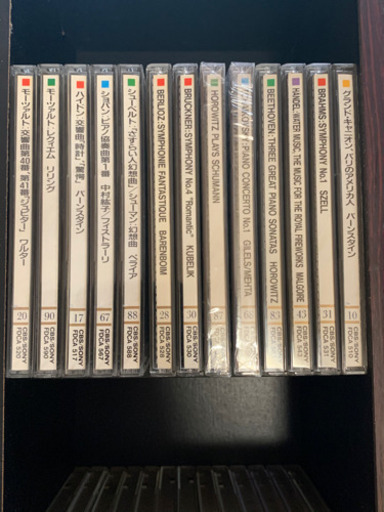 クラッシックCD  70枚　約350曲以上