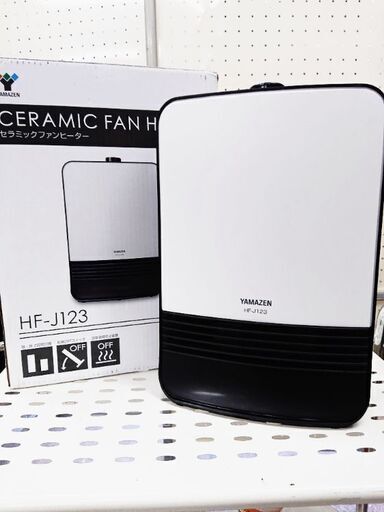 お得美品 YAMAZEN セラミックファンヒーター 268