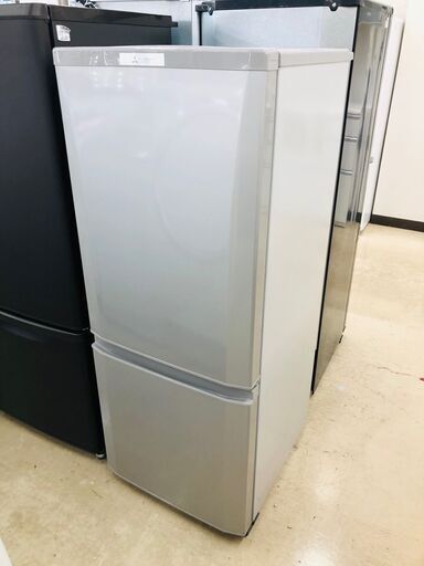 MITSUBISHI 三菱 2ドア冷蔵庫 MR-P15C-S 2017年製 146L 【トレファク上福岡】
