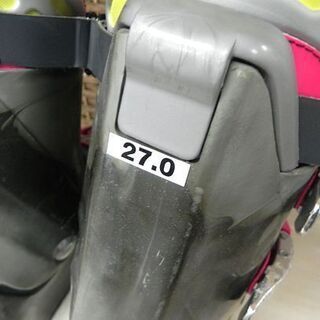 Koflach DEMI1 スキーブーツ サイズ27cm ソール長313mm コフラック グレー×ピンクの画像