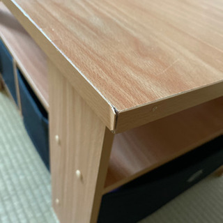 収納付きのローテーブルの画像