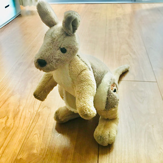 カンガルー　ぬいぐるみの画像