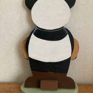 トールペイント　ウエルカムボード　パンダの画像