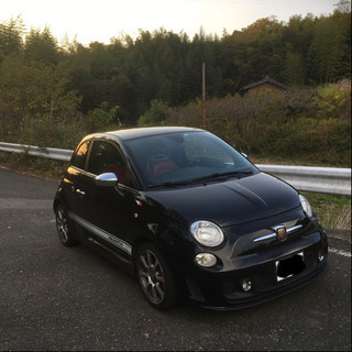 アバルト500 5MT 左ハンドル　車検長(R4.10末まで) ...