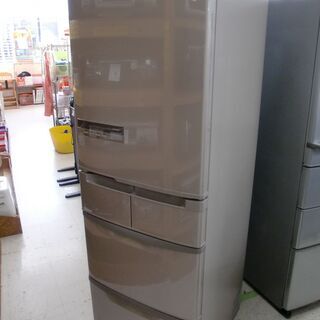 【クリーニング済】日立415L　５ドア冷凍冷蔵庫「R-S42BM-1」（2012年製）