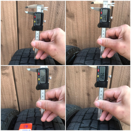 weds TEAD 14×5.5j DUNLOP WINTER MAXX 175/65R14 M+S 4本セット