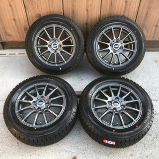 weds TEAD 14×5.5j DUNLOP WINTER MAXX 175/65R14 M+S 4本セット