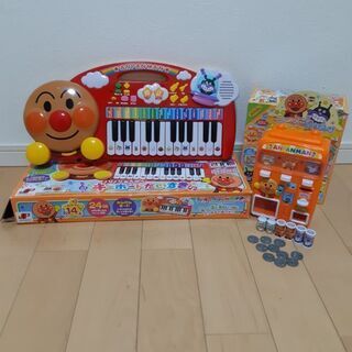 アンパンマン　キーボード&自販機セット