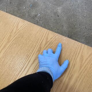 無印　無垢材風こたつ　中古品の画像