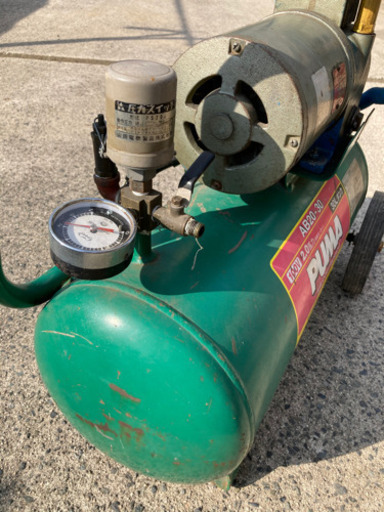 ◆コンプレッサー AB20-30 動作品 30L◆2馬力 AC100V◆