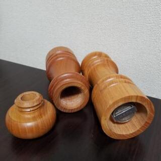 高級木製ミルセット♥️美品の画像