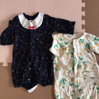 ※取引中！ベビー服 2wayカバーオール 女の子 50〜60 50〜70 60〜70 未使用品あり！の画像