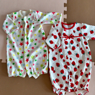 ※取引中！ベビー服 2wayカバーオール 女の子 50〜60 5...