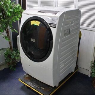 R2306) HITACHI 中古 日立 ヒートサイクロン風ドラム　ビッグドラム　ドラム式洗濯乾燥機 BD-SV110EL 洗濯11Kg 乾燥6Kg 2019年製! 洗濯機 店頭取引大歓迎♪