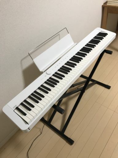 CASIO電子ピアノ　スタンド付き