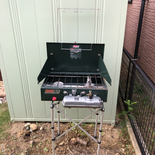 コールマン　ツーバーナー　３点セット