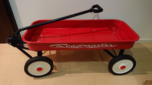【更に値下げ】ROADMASTER社製の手押しカート　レッド