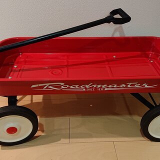 【更に値下げ】ROADMASTER社製の手押しカート　レッド