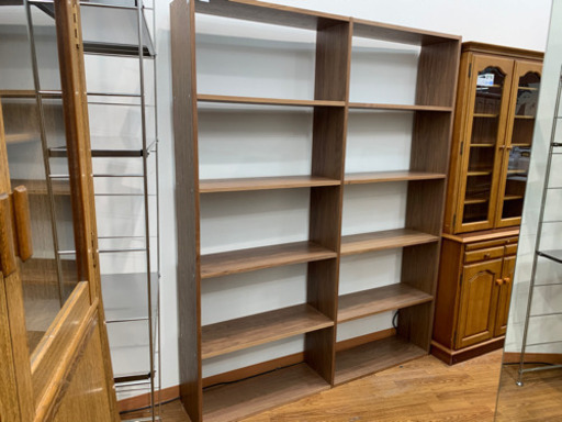 無印良品　ダークブラウンオープンラック　【トレファク所沢店】