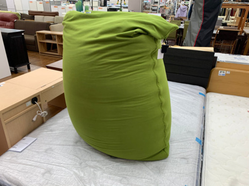 yogibo　グリーンビーズクッション　【トレファク所沢店】
