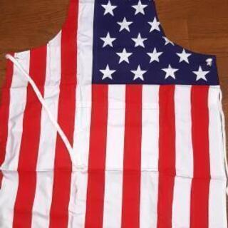 U.S.A国旗柄　新品エプロン