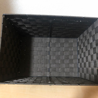 収納かご　フタなしとフタありの画像