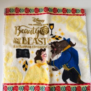ハンドタオル 美女と野獣 ディズニープリンセス アドベンチャード...