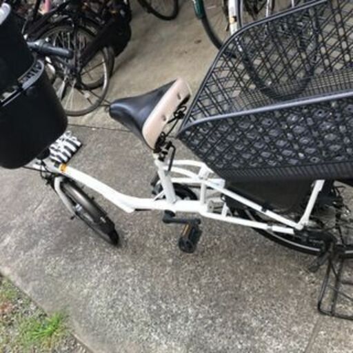 (※取引決定！)子供乗せ自転車【mamafre!】