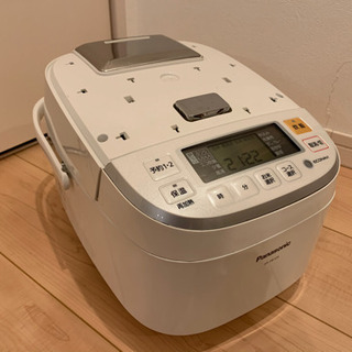 【中古】炊飯器Panasonic SR-PB105-Wの画像