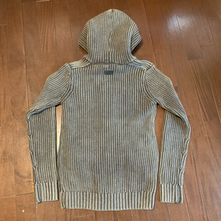 G-STAR RAW メンズ ニットパーカー L カーキの画像