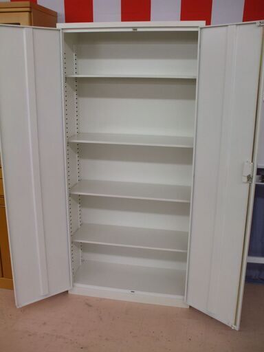【店頭受け渡し】生興　スチール書庫　ＪＯＩＦＡ６０９　ＡＬＺ－Ｈ３６　中古品