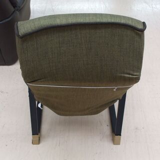 【店頭受け渡し】 ドウシシャ フットレスト付高座椅子 FRTZ-BR　中古品 の画像