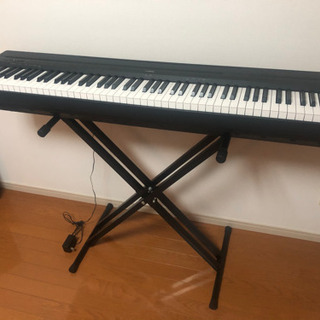 ヤマハ YAMAHA 電子ピアノ 88鍵盤 P-45 ブラック【...