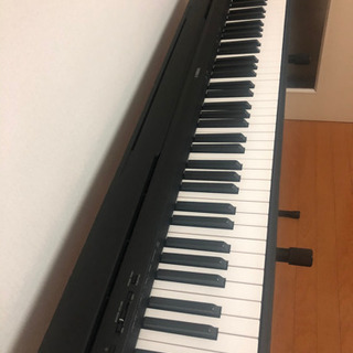 ヤマハ YAMAHA 電子ピアノ 88鍵盤 P-45 ブラック【専用スタンド付き】の画像