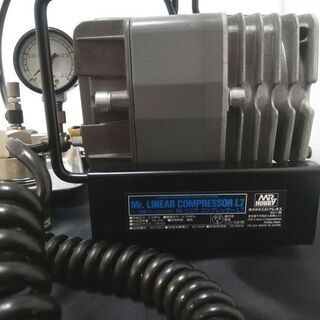 GSIクレオス Mr.リニアコンプレッサー L7/圧力計付レギュレーターセット PS307 　＋オマケ付の画像