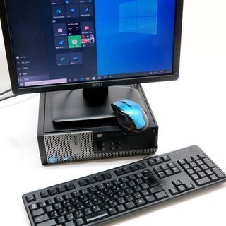 新品SSD搭載 デスクトップPC　Windows10Pro 【届いてすぐ使える】 □名古屋近郊無料持参！【新品SSD！とインテルi3搭載機！~快速に動作し