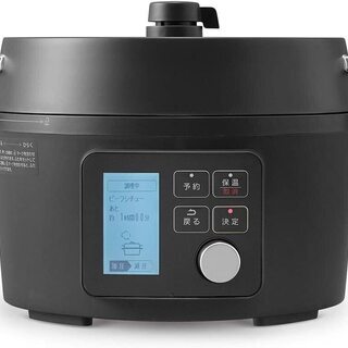 値下げしました！新品  未開封 配送料込　電気圧力鍋 アイリスオーヤマ 4.0L ブラック PMPC-MA4-B　paypay対応可能 　