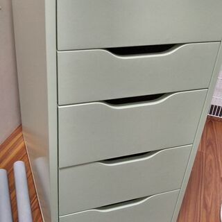 IKEAテーブル「LINNMON  ALEX 」お譲りしますの画像