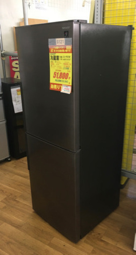 S121★1年保証★2ドア冷蔵庫★SHARP SJ-PD28E  2019年製★280L⭐動作確認済⭐クリーニング済