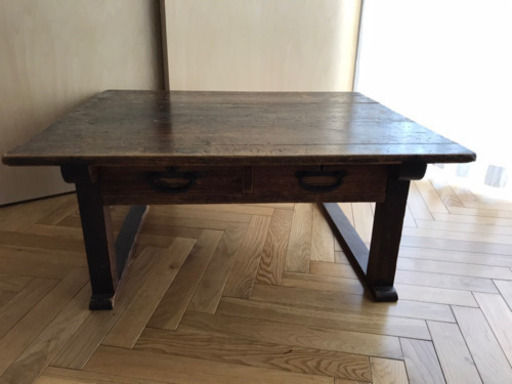 古家具　机　ちゃぶ台