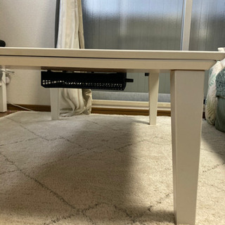 ニトリ　こたつテーブル　ホワイトの画像