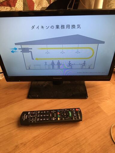 Panasonic パナソニック VIERA ビエラ B-CASカード リモコン付き 動作確認済み 液晶 テレビ TH-19C305 19インチ