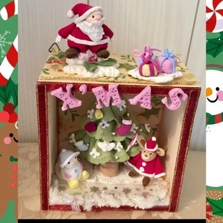 ふわふわ粘土で、楽しく作品を作ります