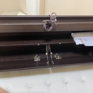 セミダブルベッド美品の画像