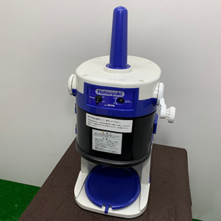 かき氷機HB320A　中部コーポレーション　新品未使用 Amazon.co.jp: 初雪 電動かき氷機 HB320A ブロックアイス 中部